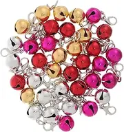 HOMOBABE 36Pcs Colorful Pet Collar Bells Hanging Bells for Cats Keychains Decorative Accessories Versatile Fit for Pets Unique DIY Pet Supplies