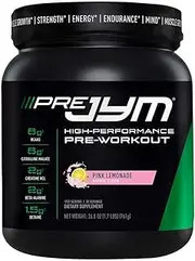 JYM Supplement Science Pre Jym Pink Lemonade, 30 Servings, Pink Lemonade, 30 Count
