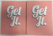 3BIRDS Hardcover Notebooks Wide Ruled 7.5" x 10" GET IT 2 PACK