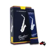 Vandoren Eb Alto Saxophone 1.0 Strength Reeds Box Of 10 alto Sax Reeds