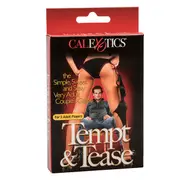 CalExotics Tempt & Tease Couple's Card Game