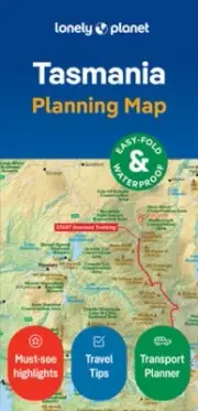 Lonely Planet Tasmania Planning Map by Lonely Planet [Sheet map, folded]