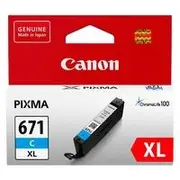 Canon CLI671XL Cyan Ink Cart