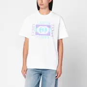[GUCCI] White T-shirt with logo print M White