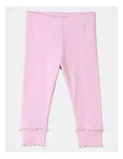 [Sprout] Essential Rib Leggings in Pink