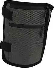 Multi Use Sports Leg Bag Riding Pouch for Mobile Phone Straps Lightweight Design for Cycling Running and Daily Wear Grey