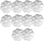 BIUDECO Halloween Glow 10pcs Decorative Pumpkins Artificial Pumpkin Decor Intelligent Vegetable Props