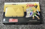 2013 NINTENDO 3DS XL LEGEND OF ZELDA LINK BETWEEN WORLDS EDITION SYSTEM SEALED