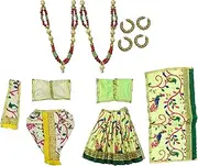 The Holy Mart Radha Krishna Dress Size 6, Dress Set for Radha Krishna, Radha Krishna Dress Set