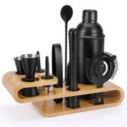 Cocktail Shaker Set - 12-Piece Complete Bartender Kit for Home Bar and Cockta...