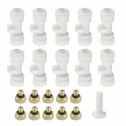 42pcs Irrigation Misting Nozzles Kit Fog Patio Cooling System Accessory Garden