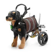 MIMIGO Dog Wheelchair for Hind Legs Rehabilitation, Dog Stroller Training for Disabled Dogs Hind Legs, for Small Dogs Weight 4-9KG, Lightweight Adj...