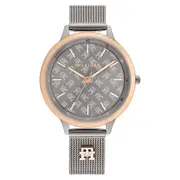 Tommy Hilfiger Grey Steel Mesh Slim Women's Watch - 1782587