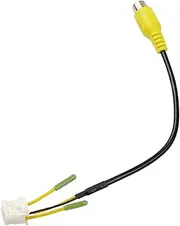 JAYUBIEN 10Pin RCA Wiring Harness Connector for Android Car Stereo Radio Backup Camera RCA Video Input Adapter Replacement Cable, USJY37