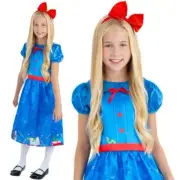 Girls Bookworm Fancy Dress Costume Childs Book Day Matilda type Outfit Smiffys