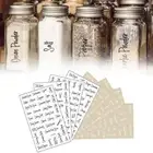 274 Stickers Spice Herb Storage Jar Labels Stickers Decals Pantry USN