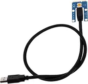 Angoily Laptop External Gpu Pcie Graphics Card -e to Pci-e X16 Adapter USB Cable for Small Card Gaming Multimedia Enhancement