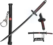 SHARP CASTLE Mini Japanese Katana, 5.7-Inch Ultra Sharp Stainless Steel Knife with Scabbard, Anime Katana Keychain, Utility Cutter, Handmade for Craft Use-GT01H.RDnew