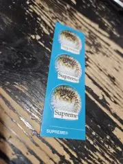 Supreme Blowfish Mini Stickers Sheet Of 3 SS23 + FREE SURPRISE
