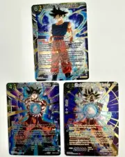 Ultra Instinct Son Goku Trading Card Lot Dragonball Super TCG