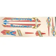 Speedwell type C decals for vintage retro bicycle choice one set per sale
