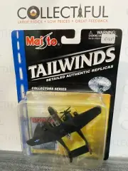 MAISTO TAILWINDS - P-61 BLACK WIDOW - FIGHTER PLANE - 2001 DIECAST MINT OC