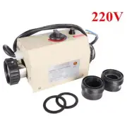 3KW Electric Swimming Pool Heater 220V SPA Water Bath Hot Tub Thermostat Heater