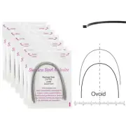 Dental Orthodontic Arch Wires Stainless Steel Rectangular Arcos de Ortodoncia