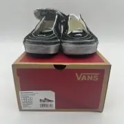 Vans Sk8-Low Reconstruct Stressed Check Black Red VN0009QS4581 US Men's 5.5