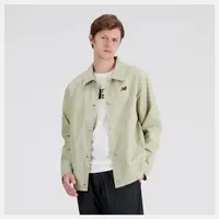 在飛比找momo購物網優惠-【NEW BALANCE】NB 外套 男款 襯衫外套 夾克 