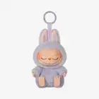 [NEW] AUTHENTIC POP MART Labubu Have a Seat Vinyl Plush Keychain Zizi Purple