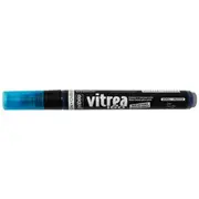 Pebeo Vitrea 160 Frosted Glass Paint Marker Azure Blue