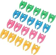 Silicone Bobbin Holders, Prevent Thread Falling Off, Bobbin Clamps, Cute & Colorful, Easy-to-Use Clips, Ideal for Spools, Most Household Scenarios