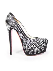 Crystal Decora Strass Pumps