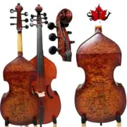 Baroque Style SONG maestro 6 string 27" viola da gamba,Bird eye maple whole back
