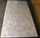6'x3' white marble table top coffee dining inlay mother of pearl mosaic decor