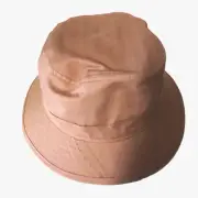Brixton Women Packable Bucket Hat Wide Shield Brim Soft Dusty Rose Size S 36cm