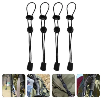 4 Pcs Mountaineering Backpack Lanyard Trekking Accessories