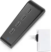 ELASO 4 Ports Hub USB Adapter Connector Extender High Speed for Sony PlayStation 5 PS5