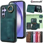 For Samsung Galaxy A05 A05S A15 A25 A35 A55 Leather Wallet Case+Screen Protector