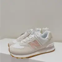 在飛比找蝦皮購物優惠-下殺 New Balance 574 NB574 麂皮 米色