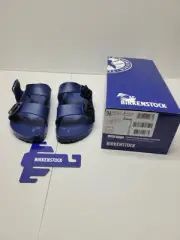Birkenstock Arizona EVA Sandal Women's Size 5 Men's 3 EU 36 Navy Blue Narrow Fit