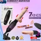 Sex Machine Telescopic Realistic Dildo Vibrator Auto Thrusting Heat Dong Sex Toy