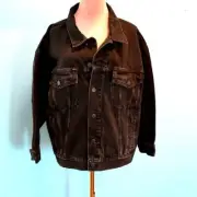 NWT New EDWIN Sia IRONY Denim Cropped Jacket 100% Cotton Medium $248.00