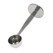 2-in-1 Coffee Scoop Stainless Steel Measuring and Tamping Coffee Spoon(15ml)-...