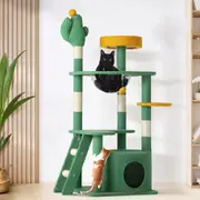 Alopet Cat Tree Tower Scratching Post 130cm Furniture Scratcher Pet Condo House Bed Toys