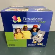 NEW Epson PictureMate Snap PM240 Digital Photo Inkjet Printer