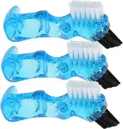 WOFASHPURET 3pcs Interdental Brush Cleaning Brush Braces Toothbrush Brush Toothbrush for Adults Creative Small Portable Household Mini Practical Braces Cleaner Blue