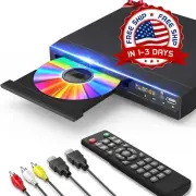 Reproductor De CD DVD Full HD 1080p Todas Regiones HDMI RCA USB Digital PAL NTSC