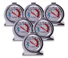 Refrigerator Freezer Large Dial Thermometer Aulufft 6 Pack Classic Series Fri...